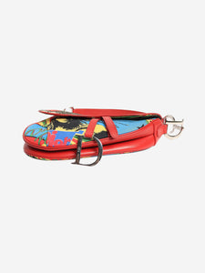 Christian Dior Multicolour vintage 2003 Bob Marley Saddle bag