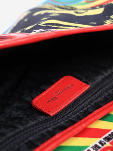 Christian Dior Multicolour vintage 2003 Bob Marley Saddle bag