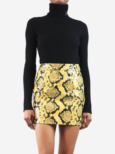 Black turtleneck knit sweater - size XS Knitwear Saint Laurent 