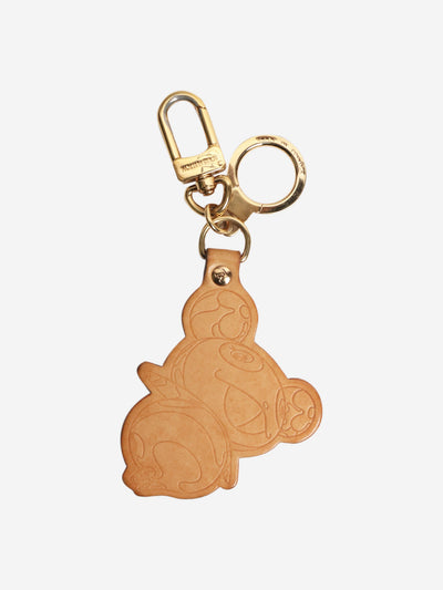 Brown Murakami Panda keychain Keyrings Louis Vuitton 