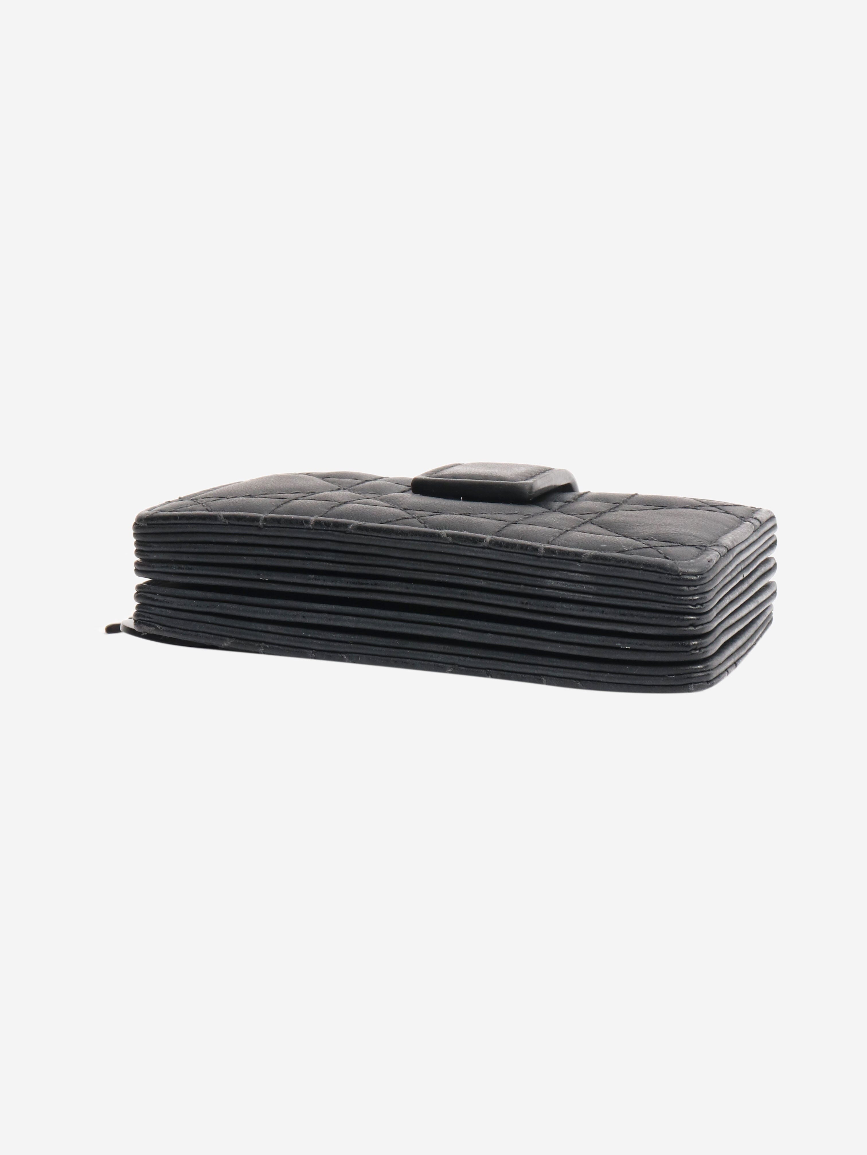 Black Jasmine card holder Wallets, Purses & Small Leather Goods Dior 