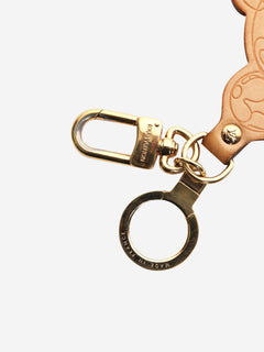Brown Murakami Panda keychain Keyrings Louis Vuitton 