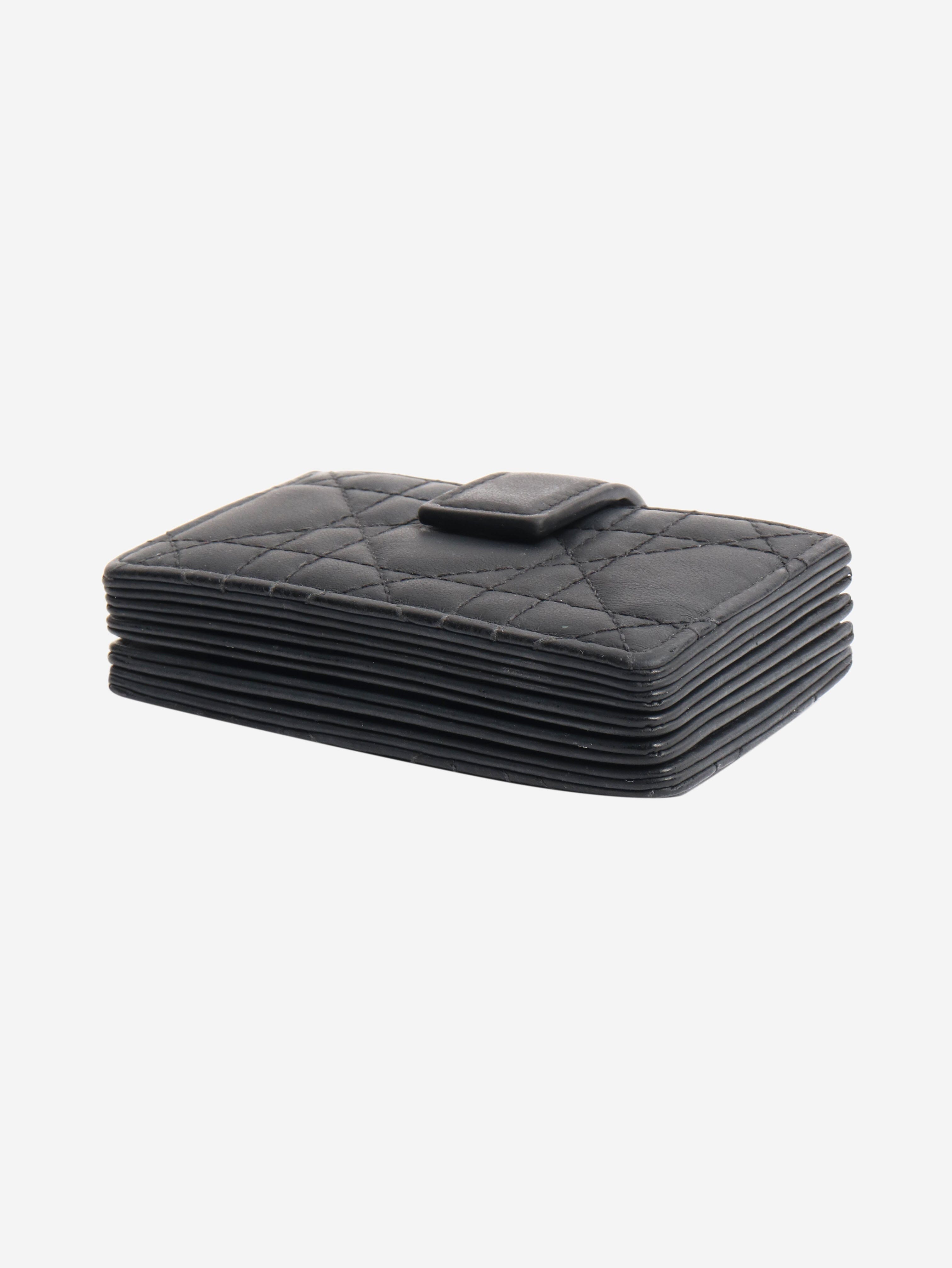 Black Jasmine card holder Wallets, Purses & Small Leather Goods Dior 