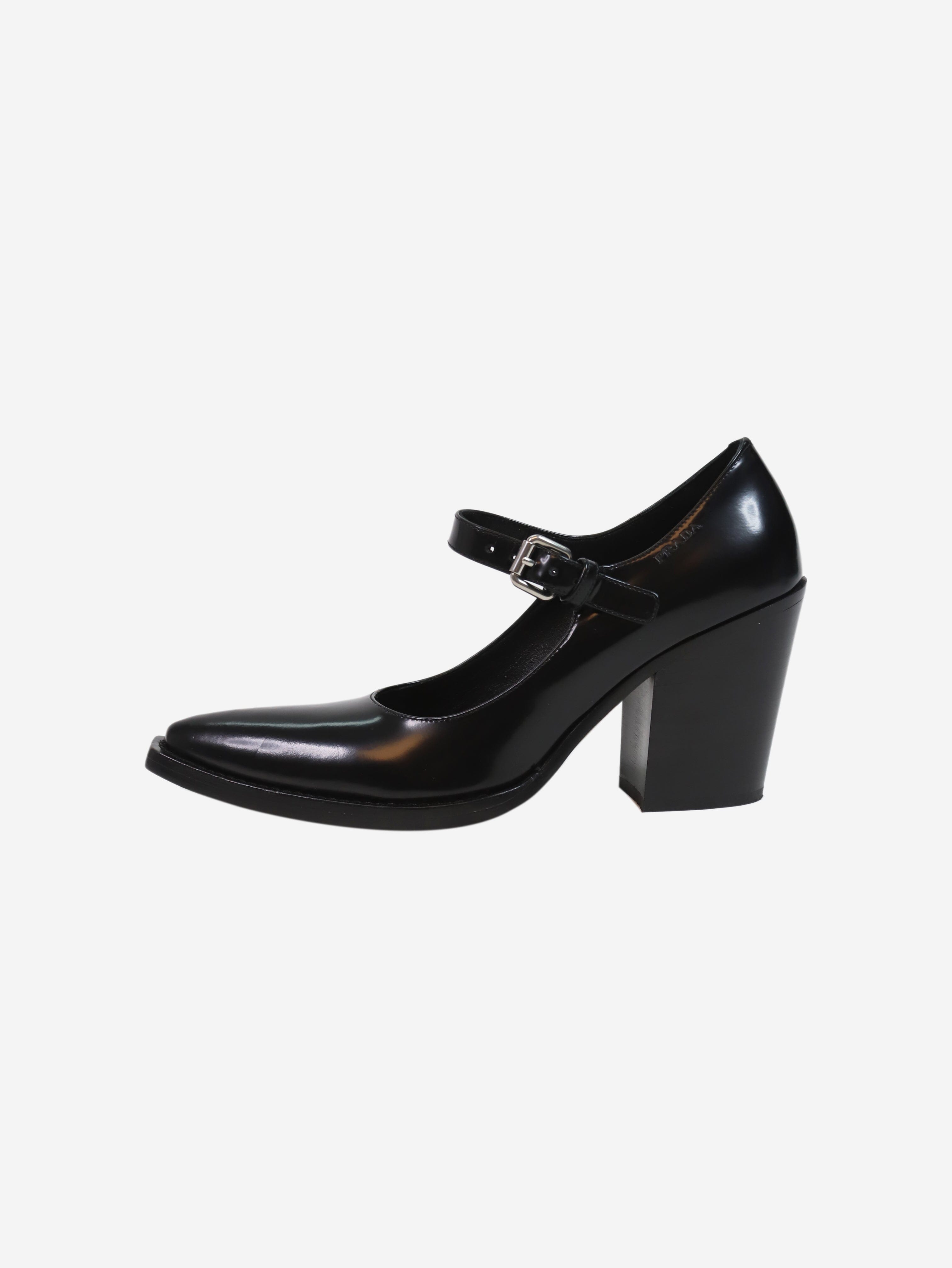 Prada mary hotsell jane pumps