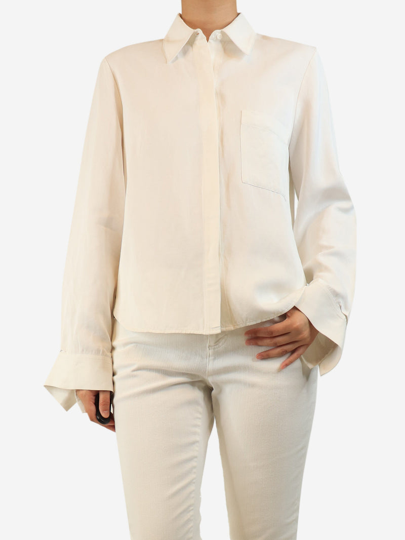 White long-sleeved shirt - size S Tops TWP 