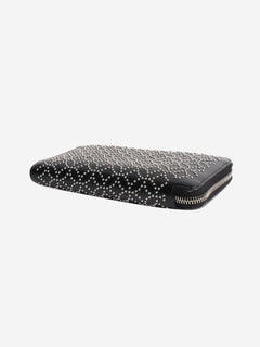 Black leather studded wallet Wallets, Purses & Small Leather Goods Alaia 