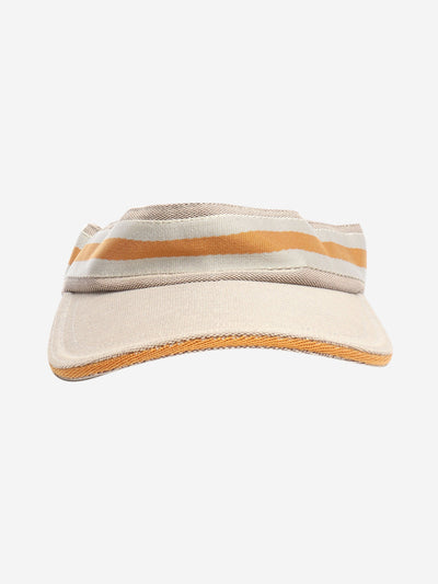 Beige sherry line visor Hats Gucci 