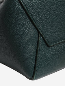 Celine 2019 Dark teal Sangle leather tote