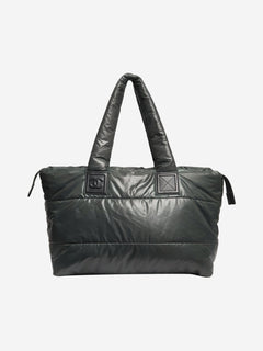 Greenish grey 2008 Cocoon nylon tote bag Tote Bags Chanel 