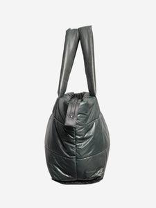 Chanel Greenish grey 2008 Cocoon nylon tote bag