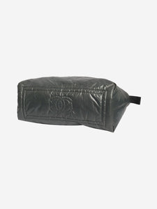 Chanel Greenish grey 2008 Cocoon nylon tote bag