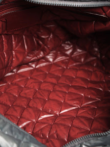 Chanel Greenish grey 2008 Cocoon nylon tote bag