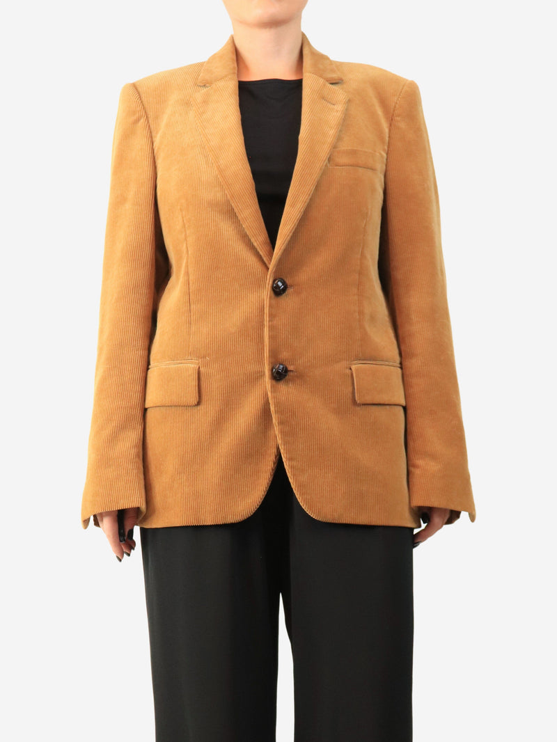 Tan cord blazer - size S Coats & Jackets Golden Goose Deluxe Brand 