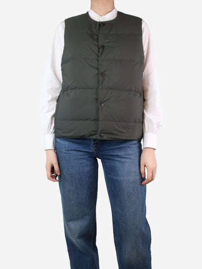 Grey padded gilet - size M Coats & Jackets Margaret Howell 
