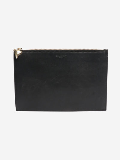 Black leather clutch Bags Givenchy 