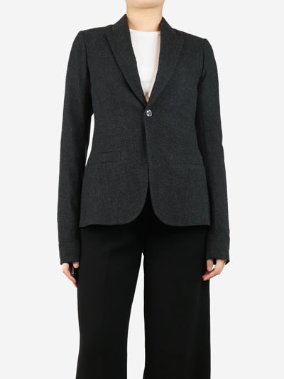 Charcoal wool blazer - size UK 12 Coats & Jackets Rick Owens 