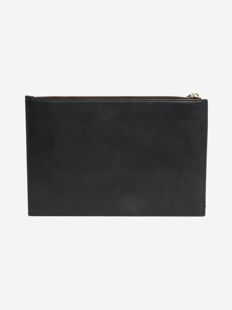Black leather clutch Bags Givenchy 