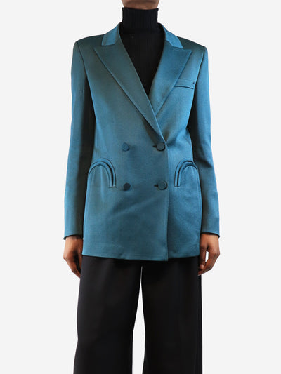 Dark teal Everday blazer - size UK 6 Coats & Jackets Blaze Milano 