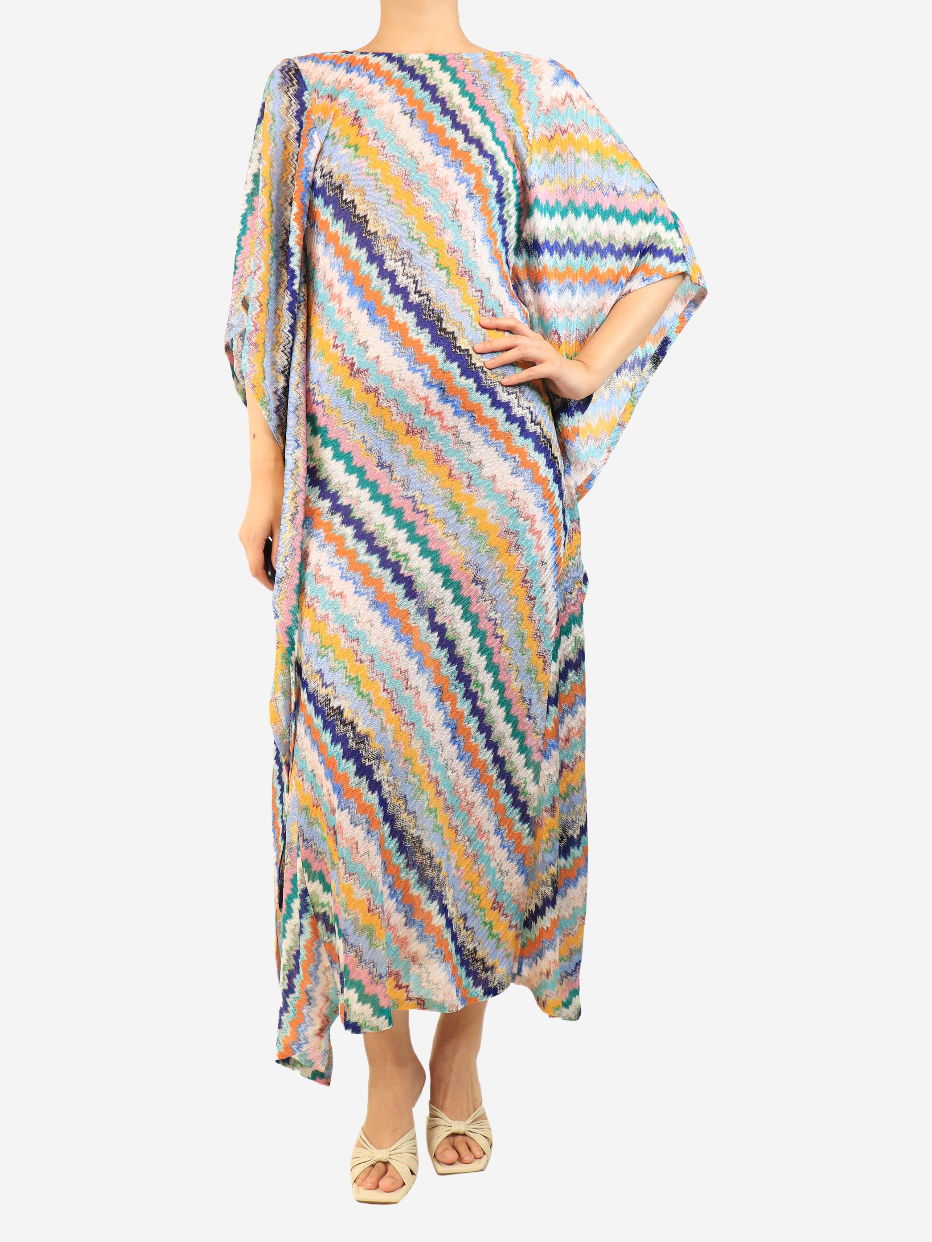 Blue beach cover-up dress - size L Dresses Missoni Mare 