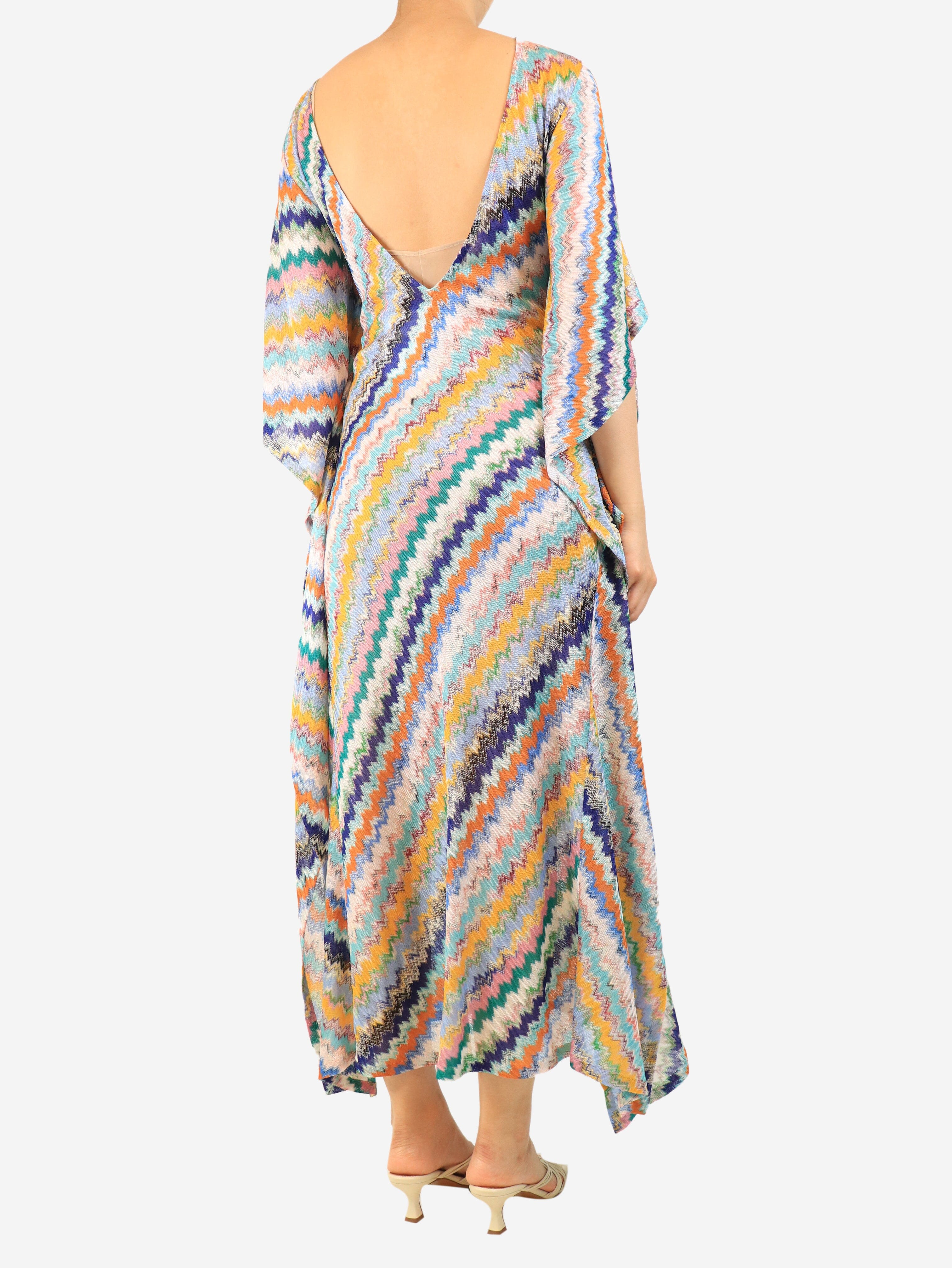 Blue beach cover-up dress - size L Dresses Missoni Mare 