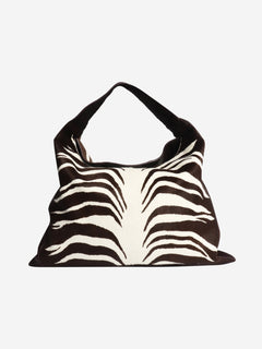 Brown large Hop pony-hair bag Shoulder bags Bottega Veneta 