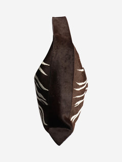 Brown large Hop pony-hair bag Shoulder bags Bottega Veneta 