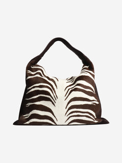 Brown large Hop pony-hair bag Shoulder bags Bottega Veneta 