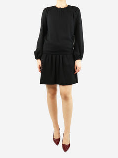 Black long sleeve midi dress - size UK 12 Dresses Isabel Marant 