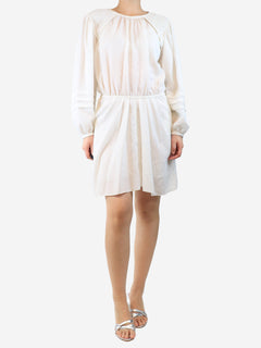 Ivory crepe mini dress - size UK 10 Dresses Isabel Marant Etoile 