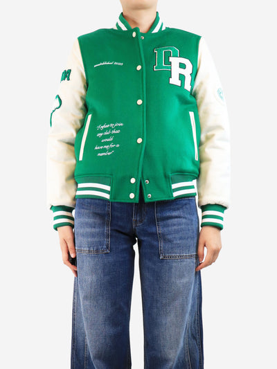 Green varsity jacket - size S Coats & Jackets Ayda 