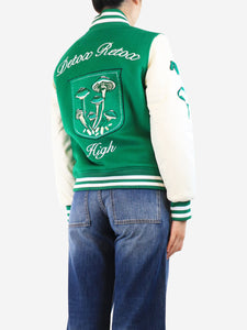Ayda Green varsity jacket - size S