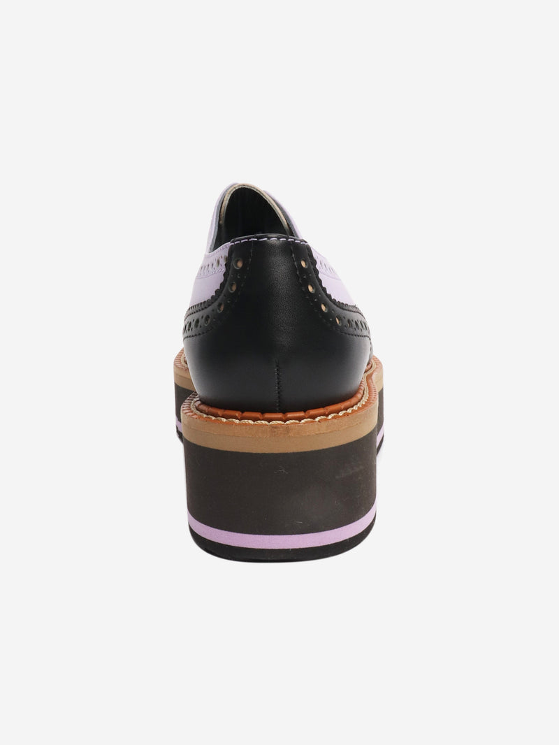 Multicolour Becka platform brogues - size EU 40 Flat Shoes Clergerie 