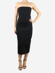 The Row Black strapless dress - size S