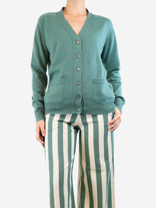 Crimson Green Boyfriend cardigan - size M