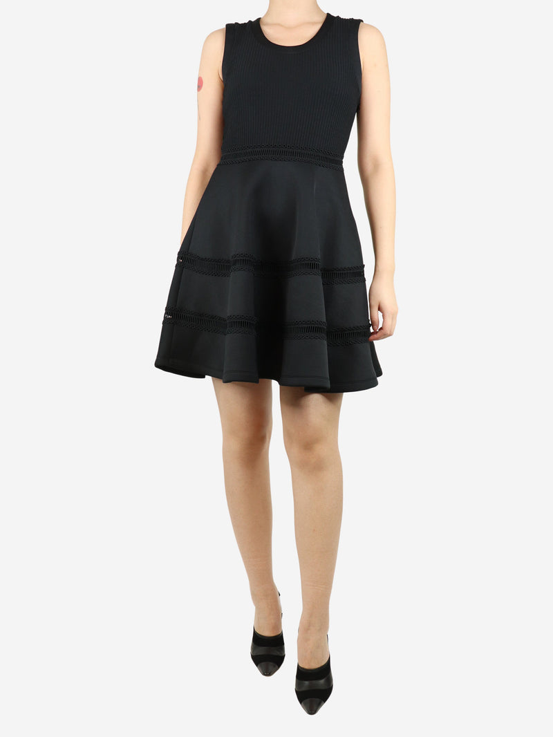 sleeveless ribbed midi dress