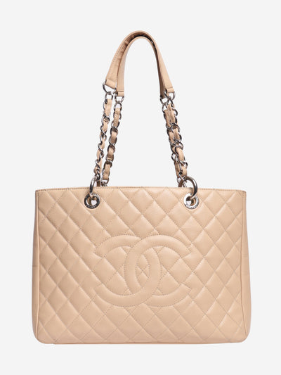 Neutral 2010 caviar leather GST tote bag Tote Bags Chanel 