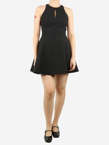 Elizabeth and James Black sleeveless mini dress - size UK 10