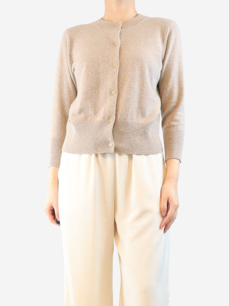 Neutral cropped cardigan - size M product image