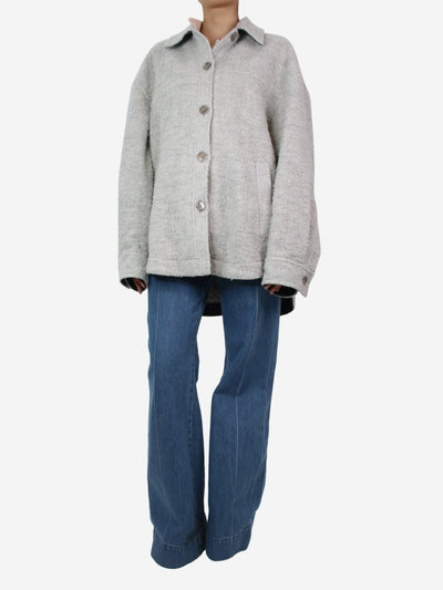 Grey wool blend shacket - size L/XL Coats & Jackets Acne Studios 