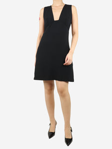 Stella McCartney Black sleeveless mini dress - size UK 10