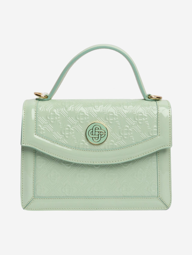 Mint green Jeanne top handle bag Cross-body Bags Casablanca 