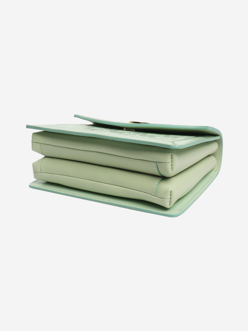 Mint green Jeanne top handle bag Cross-body Bags Casablanca 