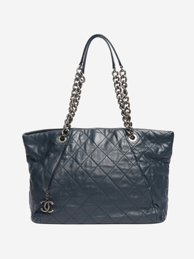 Dark blue 2012 lambskin tote bag Tote Bags Chanel 