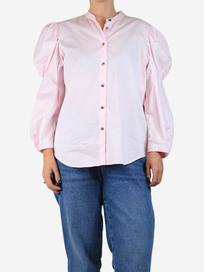 Pink cotton shirt - size L Tops Khaite 