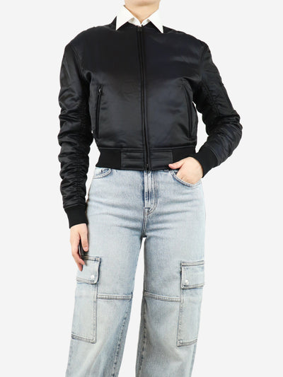 Black cropped bomber jacket - size S Coats & Jackets Kith 