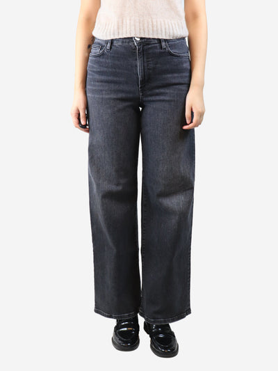 Grey Le Slim Palazzo wide-leg jeans - size UK 12 Trousers Frame 