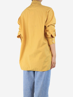 Yellow cotton shirt - size M Tops Nili Lotan 
