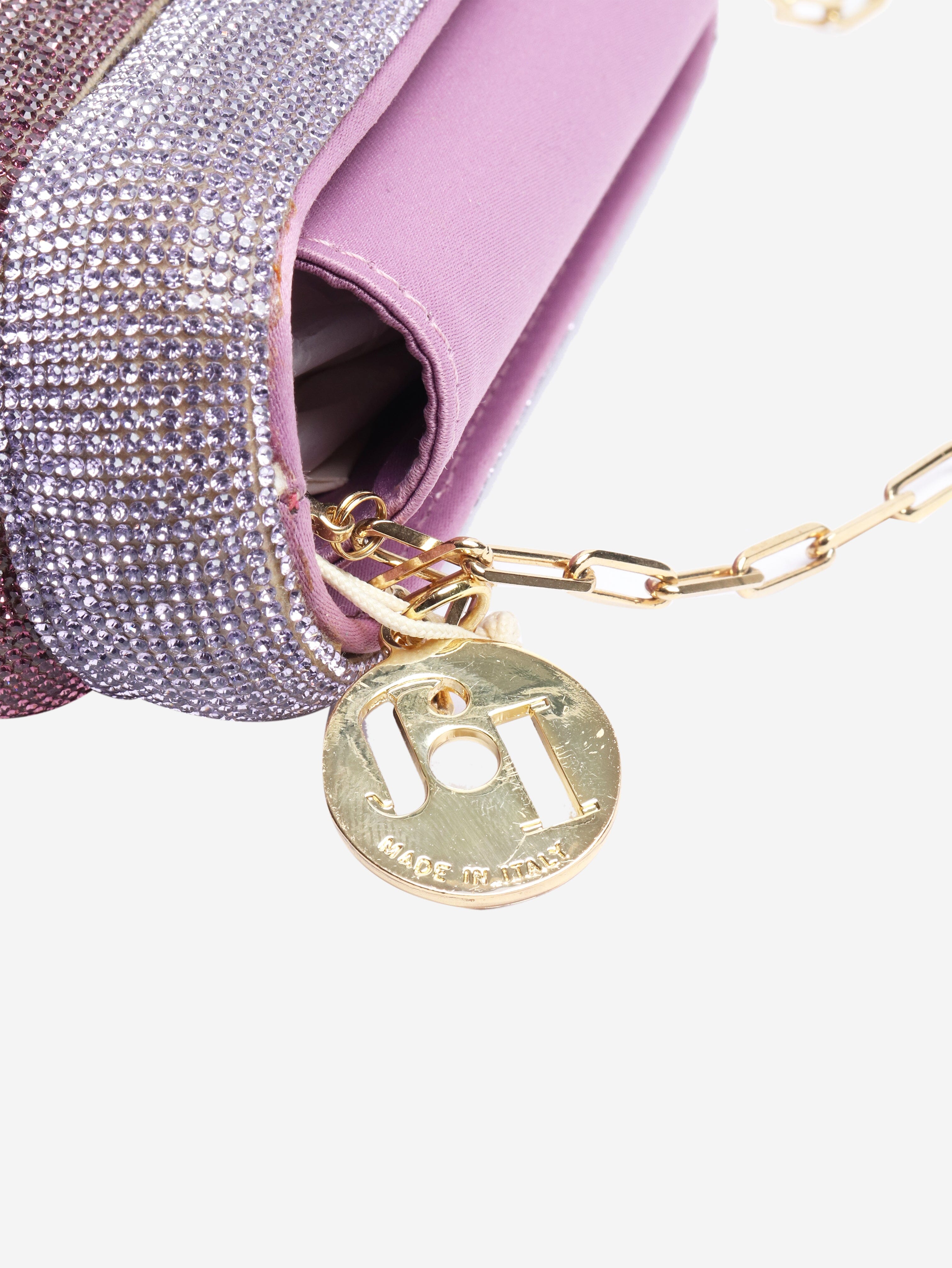 Purple diamante Favilla cross-body bag Cross-body Bags Rosantica 