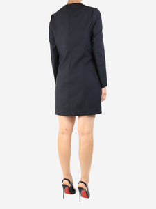 Stella McCartney Black V-Neck pocket dress - size UK 8