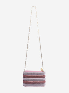 Purple diamante Favilla cross-body bag Cross-body Bags Rosantica 